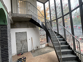 麓鸣园钢结构弧