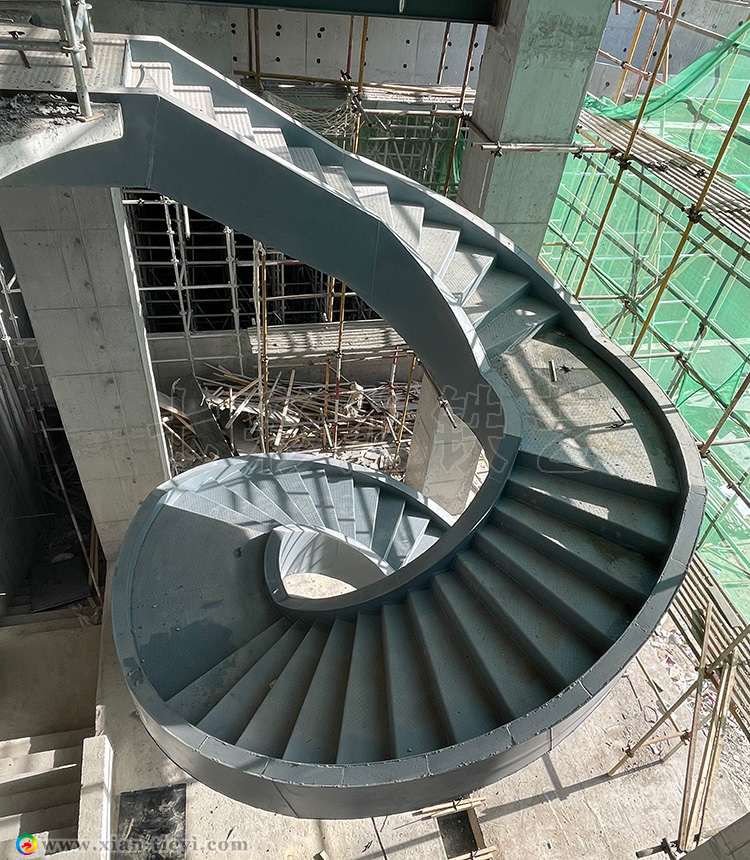 玖知春晓箱梁旋转楼梯_2