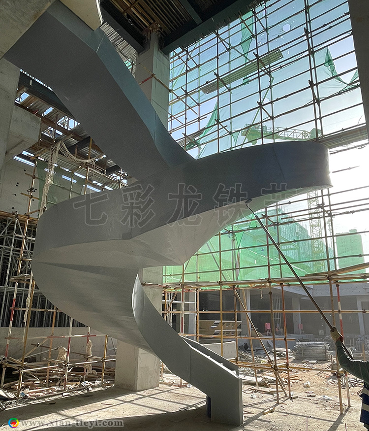 玖知春晓箱梁旋转楼梯_3