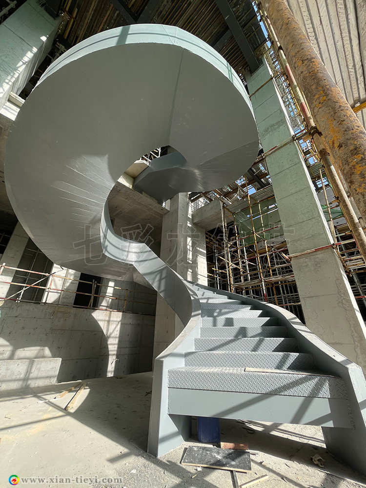 玖知春晓箱梁旋转楼梯_4