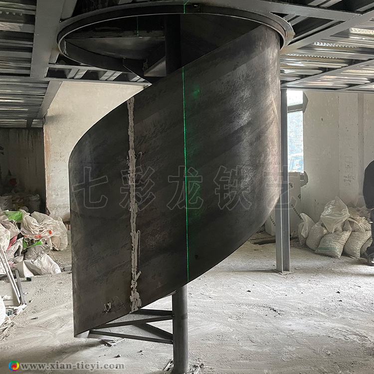 谷间设计工作室旋转楼梯_2
